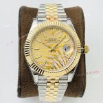 VRS Factory Replica Rolex Datejust II Yellow Palm Face Two Tone 41mm Watch